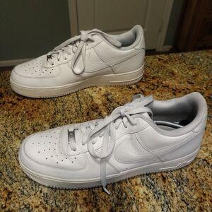 Nike Air Force 1 '07 Mens Size 13 White Athletic Shoes Sneakers CW2288-111